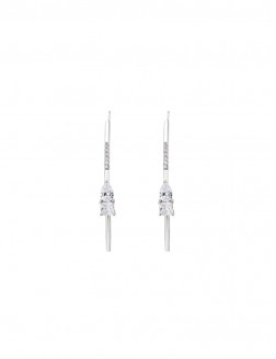 耳環• 靈動鋯石系列 Diamond Spirit Earrings大圈鋯石耳環