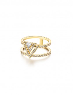戒指• 鋯石三角形系列 Triangle Ring鋯石三角形戒指