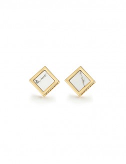耳環• 鋯石大理石耳釘 Bling Marble earnail鋯石大理石耳釘