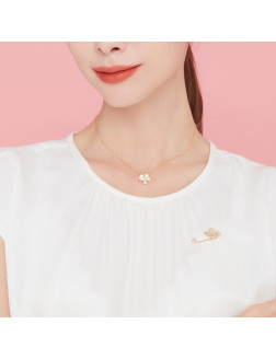 項鏈•蘭花系列 Necklace Of Orchid Petals蘭花花瓣項鏈