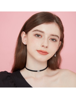項鏈•鱼尾系列 Fish Tail Silk Braid Choker 魚尾絲帶項圈