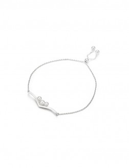 手鏈• 鋯石珍珠系列 Dazzling Diamond triple Pearls Bracelet三顆珍珠鋯石手鏈