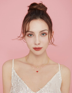 項鏈• 情人節系列 I Love U Necklace Love&U告白項鏈