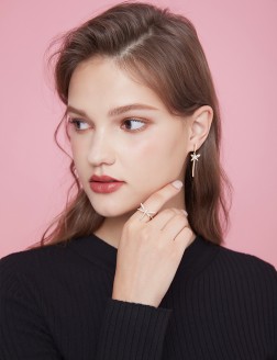 耳環• 蜻蜓系列 Dragonfly Earrings蜻蜓吊墜耳環