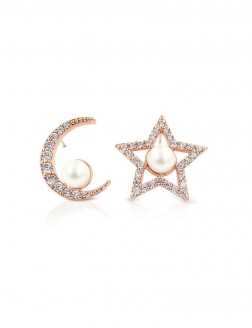魅力星月系列 Love Pearl耳釘