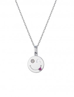 項鏈•笑臉系列 Naughty Face Necklace 調皮臉吊墜項鏈
