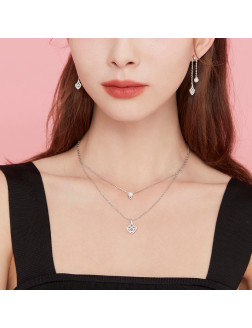 耳環•魚尾系列 Fish Tail with Pearls Earrings 魚尾珍珠可調節耳環