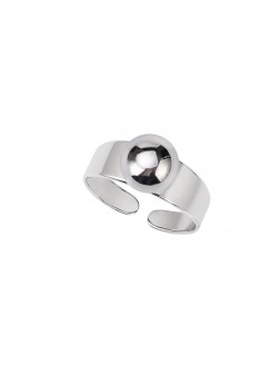 戒指• 时尚系列 The More The Merrier convertible ring 可拆卸彩珠開口戒指 戒圈+銀色彩珠