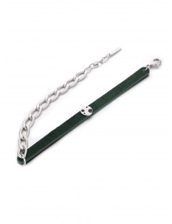 手鐲•幾何形皮毛金屬系列 Little in the middle Bracelet圓形金屬皮毛手鐲