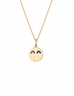 項鏈•笑臉系列 Smiley Face Necklace 哈哈臉吊墜項鏈