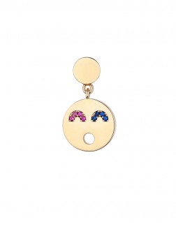 耳環•笑臉系列 Smiley Face Earrings哈哈臉吊墜耳環（單只）