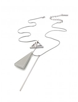 項鏈•傘型系列  Peace of heart Necklace多重三角形長項鏈