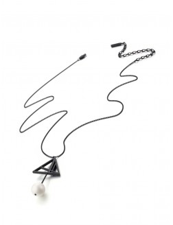 項鏈•傘型系列  Under my umbrella Necklace 傘型珍珠吊墜項鏈