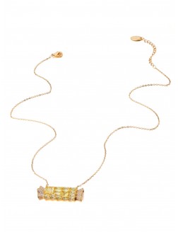 項鏈•糖果系列 Lemon Candy Necklace 檸檬黃糖果項鏈