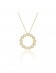 项链• 编织太阳系列 Shining Sun Necklace 锆石编织项链