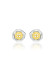 耳环•纽扣系列 Round button stud earrings 圆形纽扣耳钉